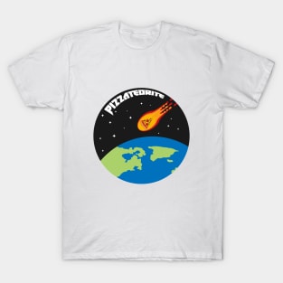 Pizzateorite, the first meteorite made up of pizza T-Shirt